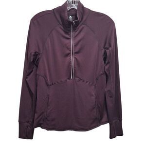 90‎ Degree Women's Sports Sweater Size M Color Red Wine